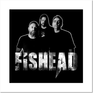 FISHEAD OFFICIAL - (FRONT ONLY) Band Members Layout T-Shirt Posters and Art